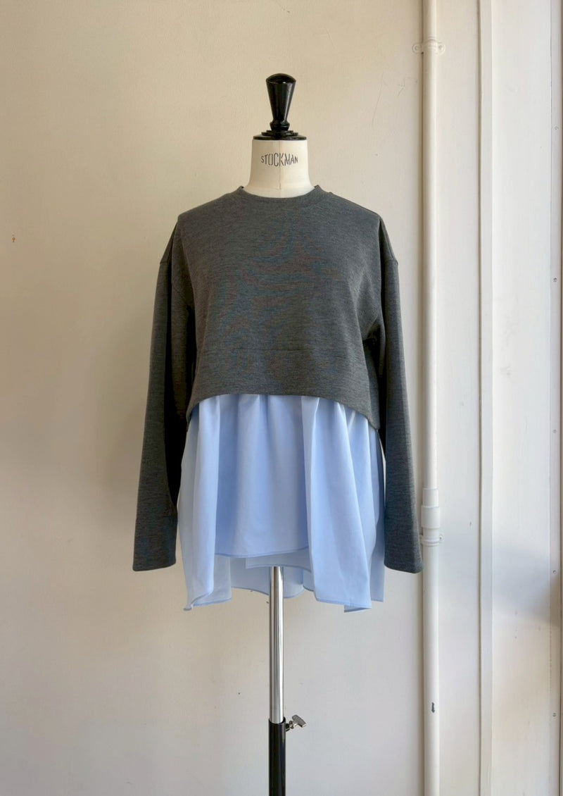 Aラインドッキングプルオーバー