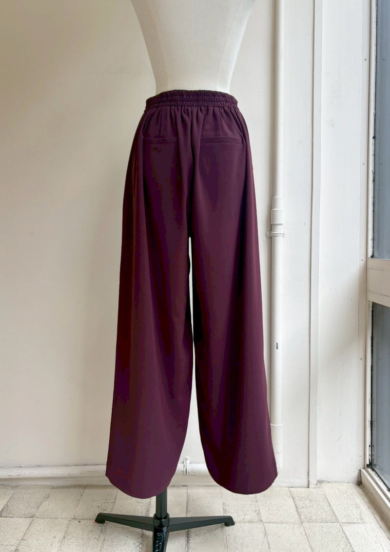 【再販・新色追加】ハイウエストストレートパンツ