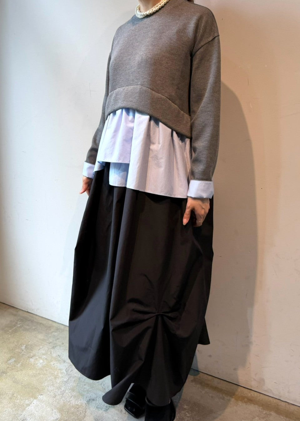 Aラインドッキングワンピース