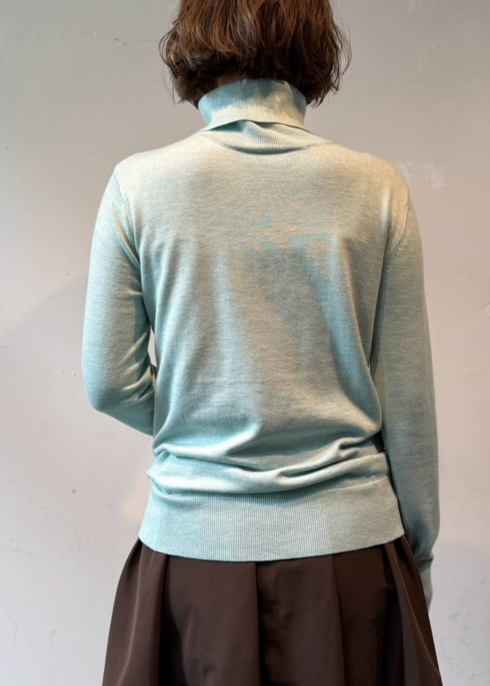 【再販・新色追加】手洗い可能・2WAYハイネックニット