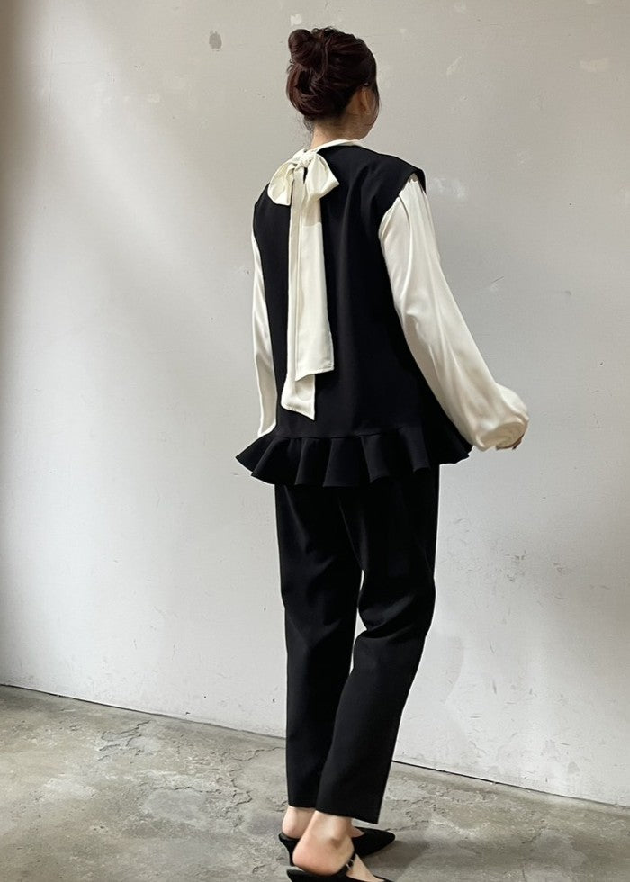 【再販】フリルヘムベスト