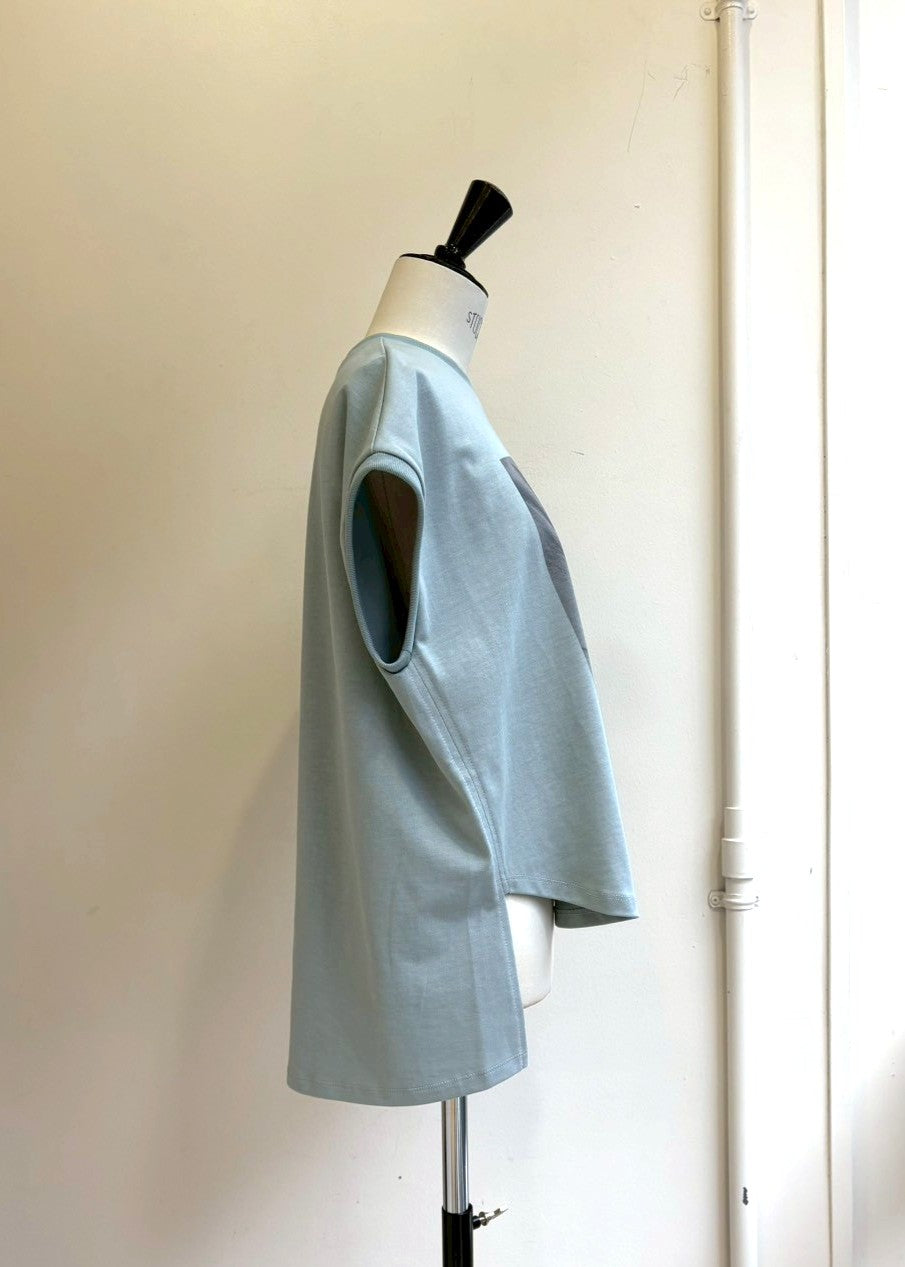 【再販】オンブレフラワーフォトT