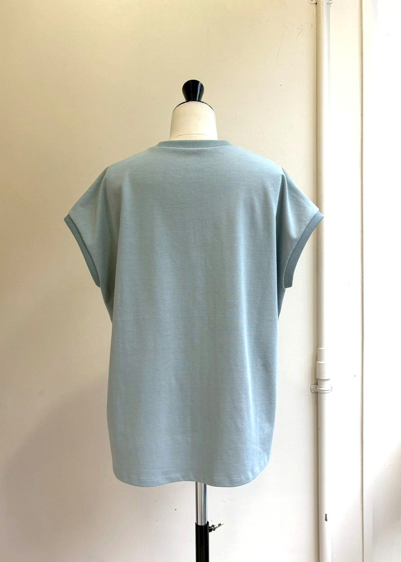 【再販】オンブレフラワーフォトT