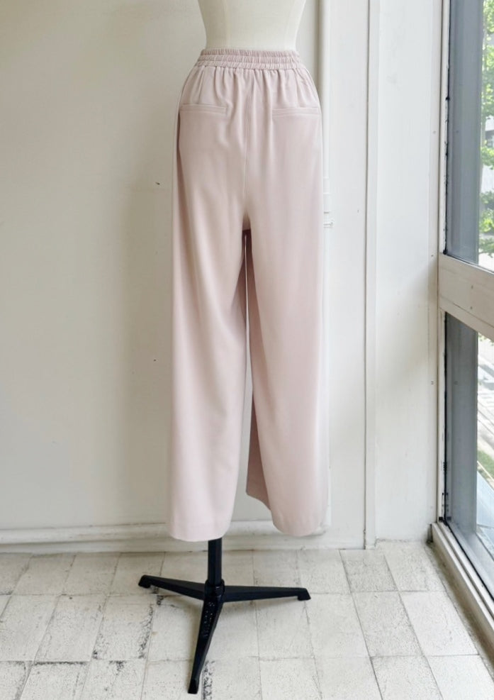 【再販・新色追加】ハイウエストストレートパンツ