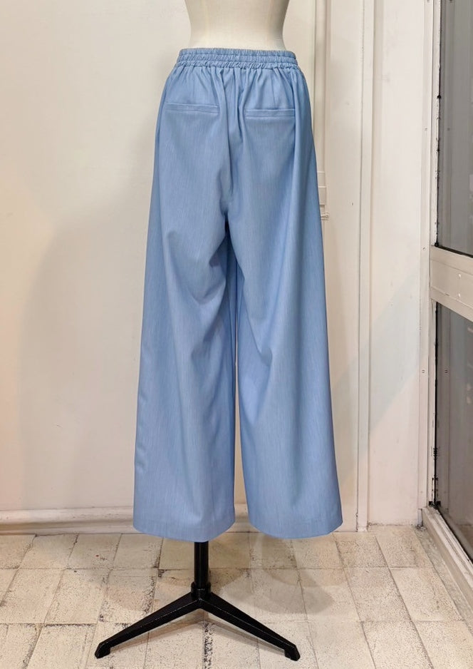 【再販】テンセルデニムタックワイドパンツ