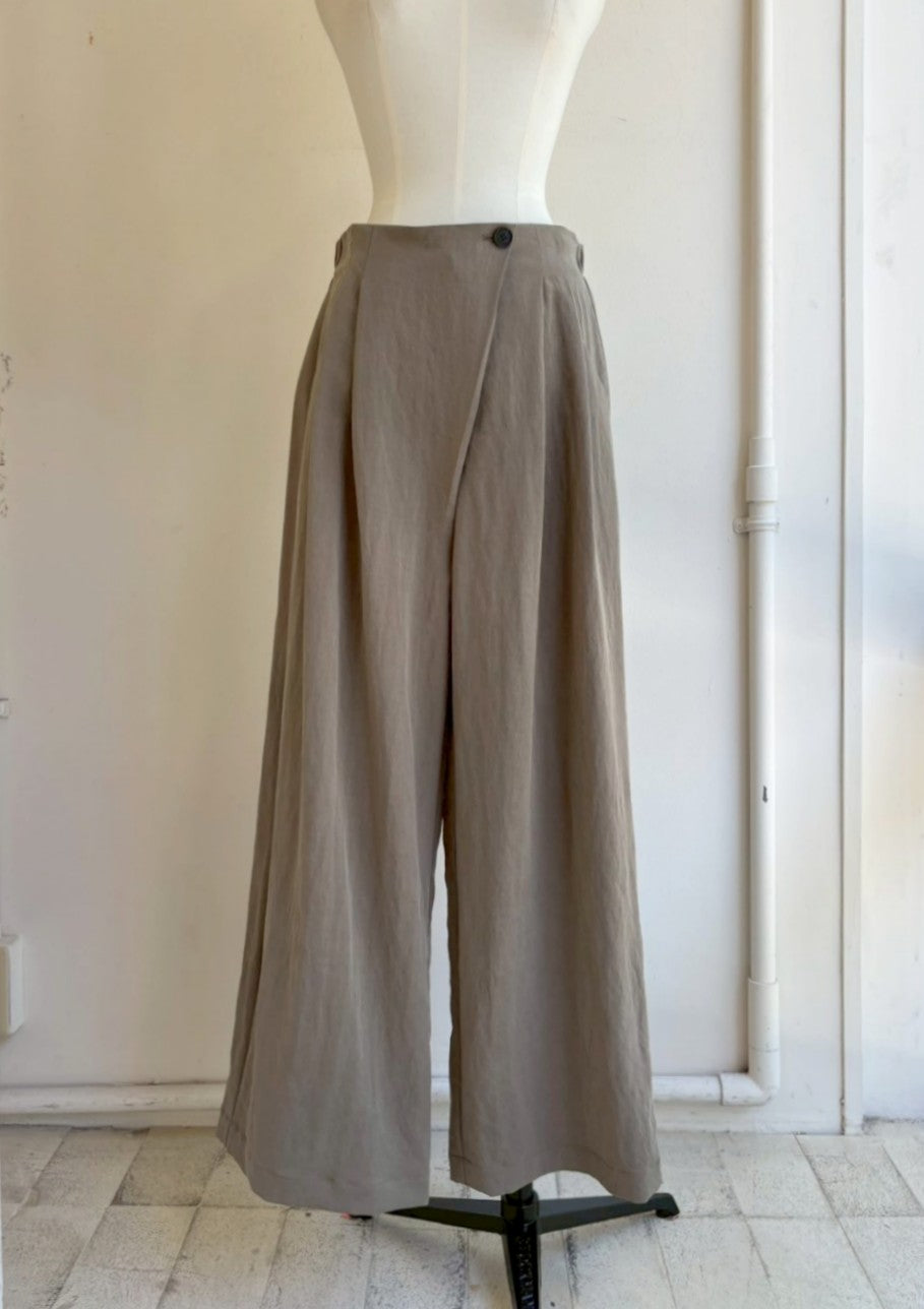 【SETUP対応・手洗い可能】アシメタックパンツ