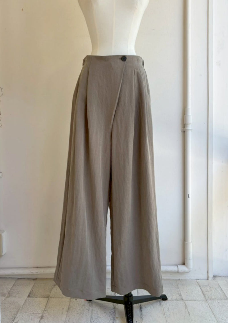 【SETUP対応・手洗い可能】アシメタックパンツ